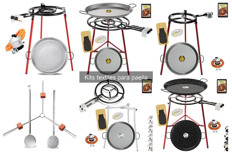 Dónde comprar kits textiles para paella: tiendas y ofertas