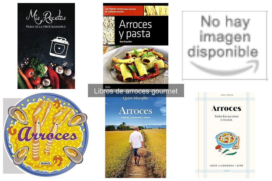 Dónde comprar libros de arroces gourmet en línea