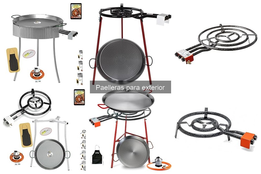 Dónde comprar paelleras para exterior a buen precio