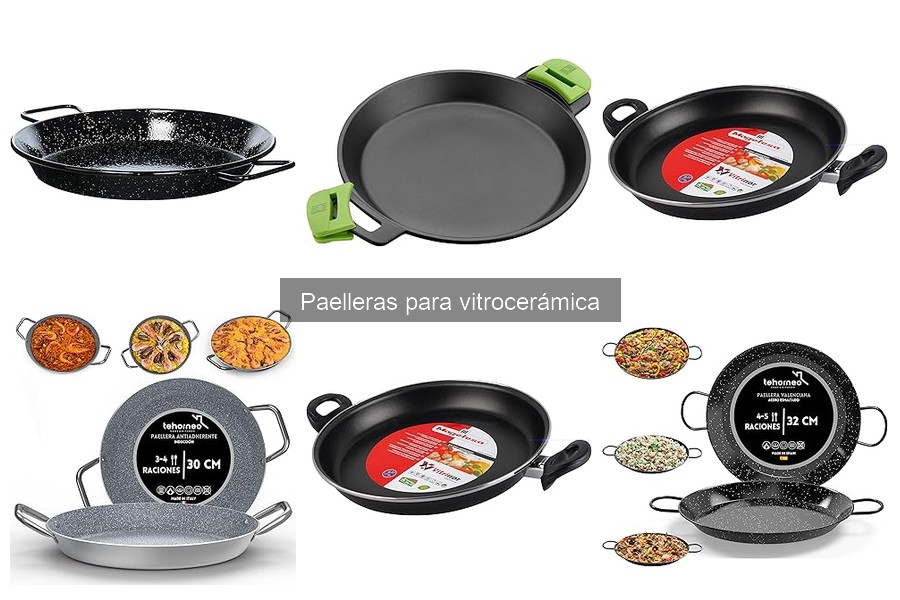 Dónde comprar paelleras para vitrocerámica: ofertas y opciones