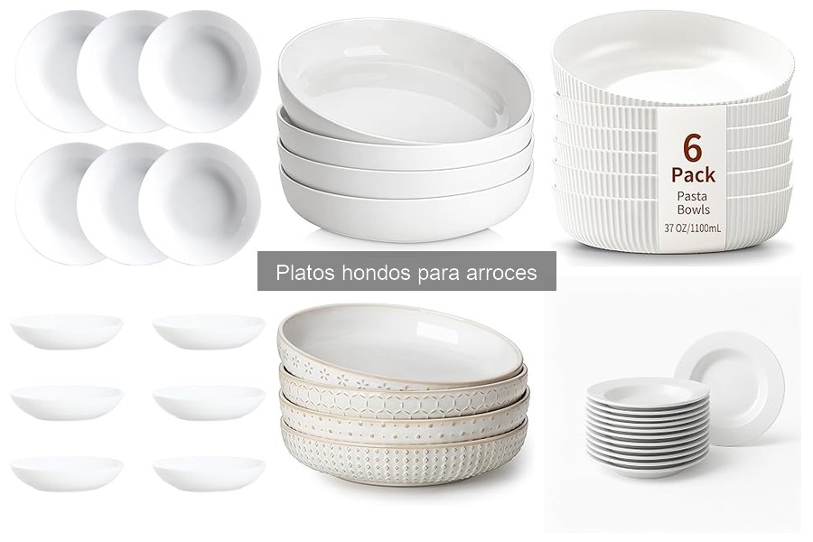 Dónde comprar platos hondos para arroces: tiendas y ofertas