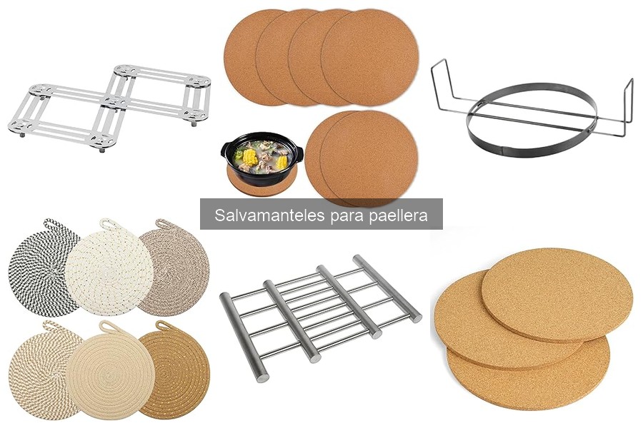 Dónde comprar salvamanteles para paellera en línea fácilmente