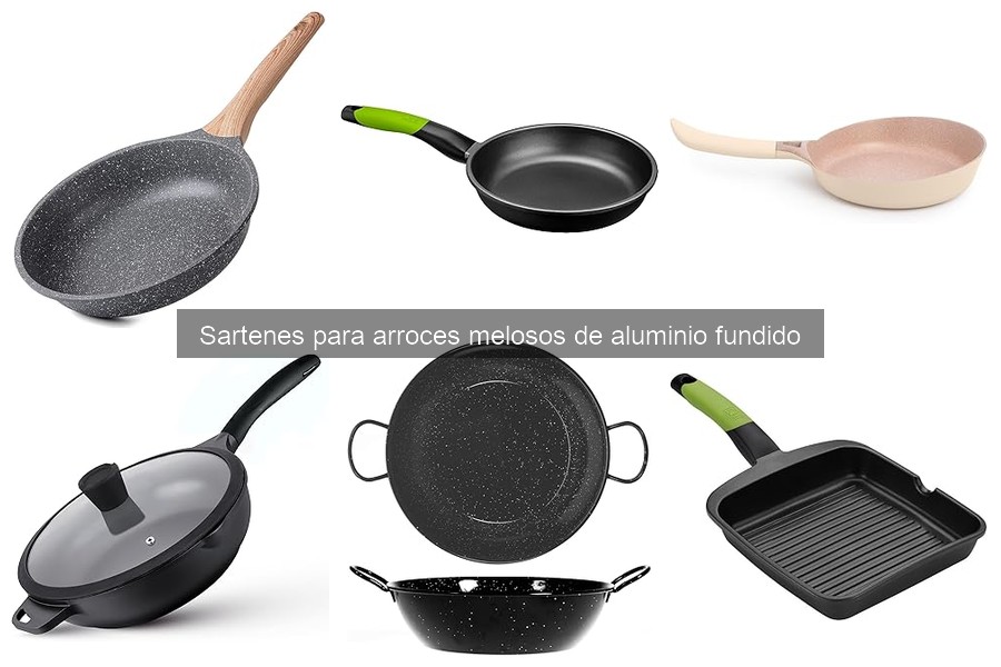 Dónde comprar sartenes de aluminio fundido para arroces