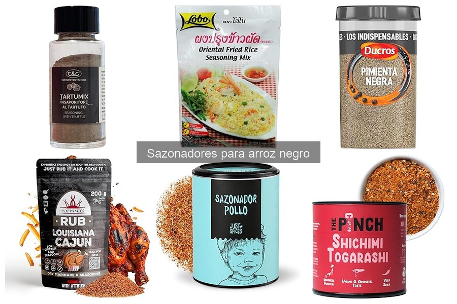 Dónde comprar sazonadores para arroz negro: ¡Descubre las mejores opciones!