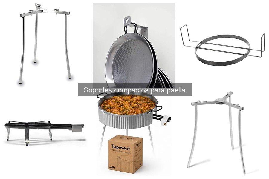 Dónde comprar soportes compactos para paella y precios