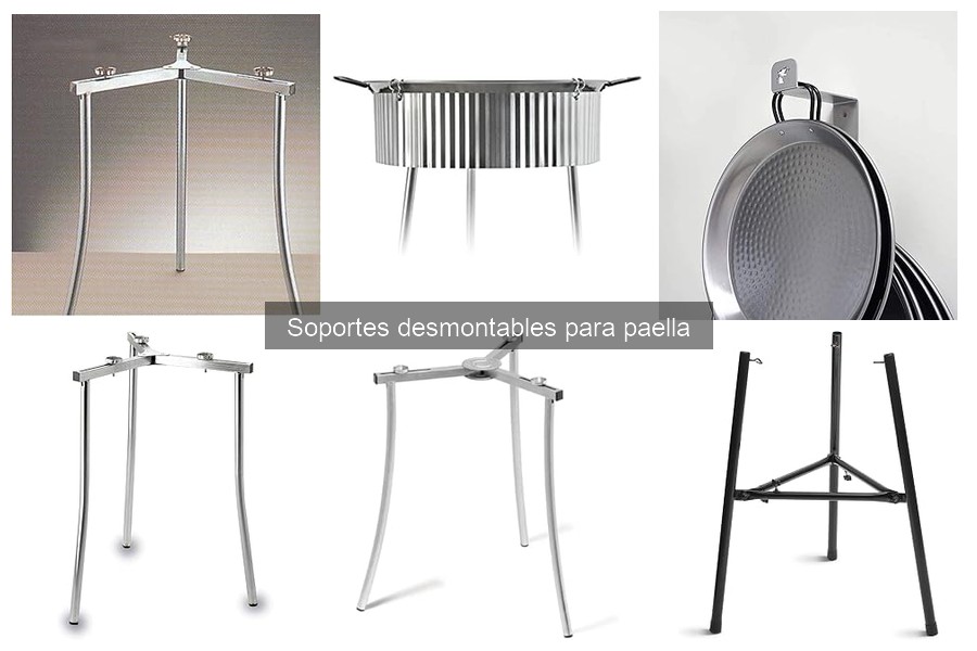 Dónde comprar soportes desmontables para paella: guía y ofertas