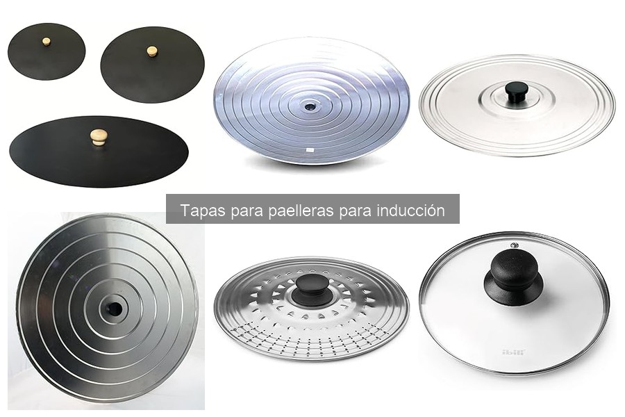 Dónde comprar tapas para paelleras de inducción