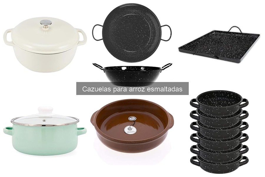 Dudas frecuentes sobre cazuelas para arroz esmaltadas