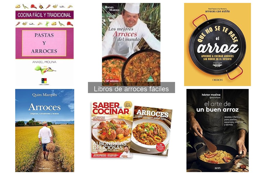 Efectividad de los libros de arroces fáciles para aprender a cocinar