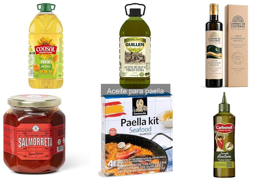 El mejor aceite para paella: características y recomendaciones