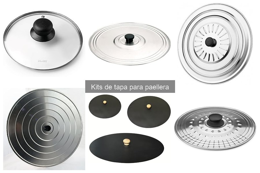 Elige el mejor kit de tapa para paellera en pocos pasos