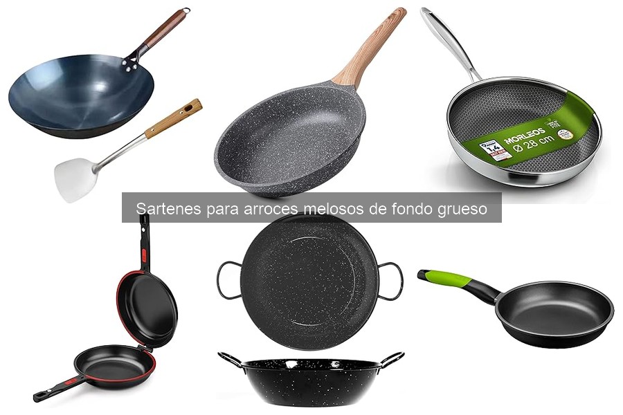 Errores al cocinar arroces melosos en sartenes y soluciones