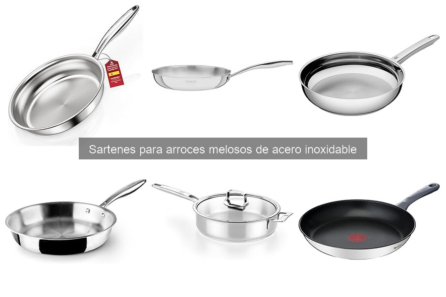 Errores comunes al cocinar arroces melosos en sartenes de acero inoxidable