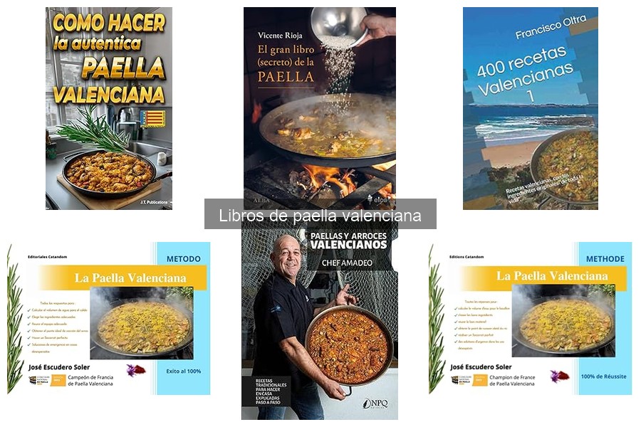 Errores comunes al elegir libros sobre paella valenciana