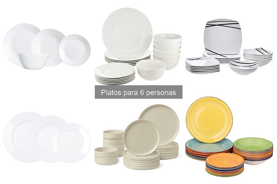 Errores comunes al elegir platos para 6 personas