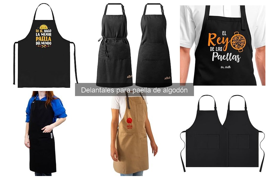 Errores comunes al elegir un delantal para paella