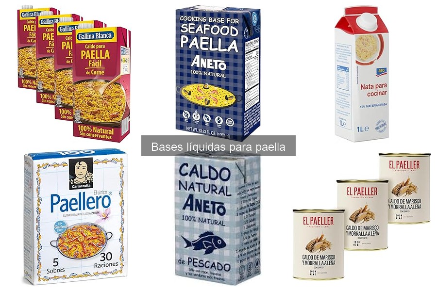 Errores comunes al usar bases líquidas para paella