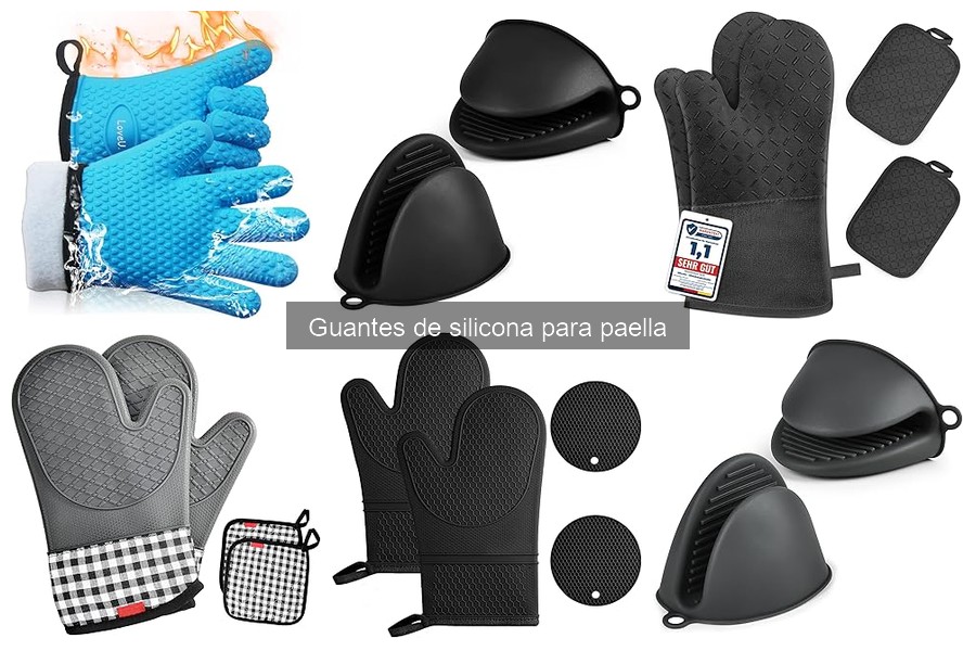 Errores comunes al usar guantes de silicona para paella