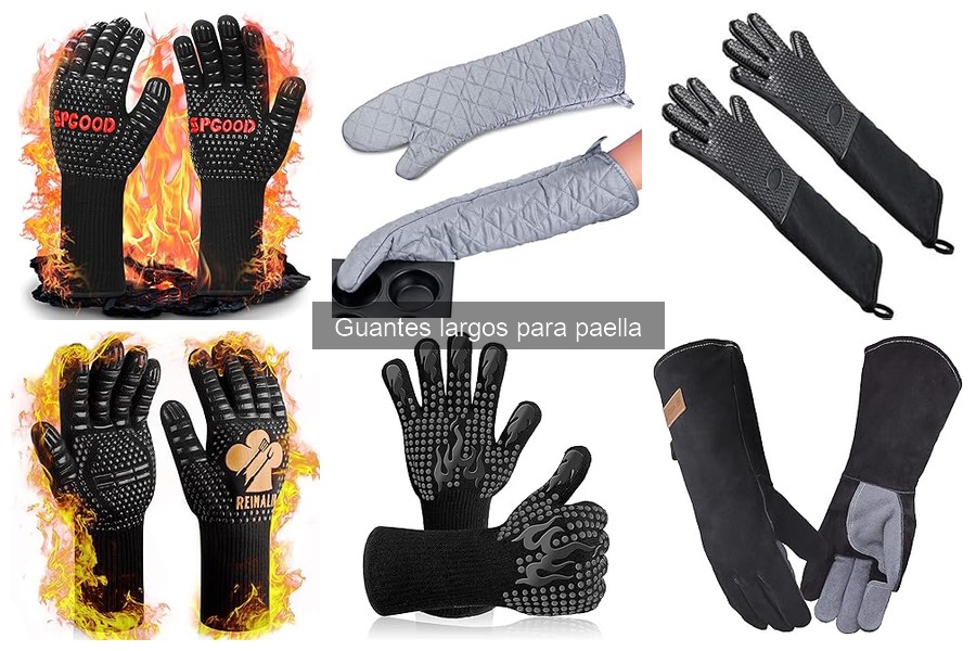 Errores comunes al usar guantes largos para paella
