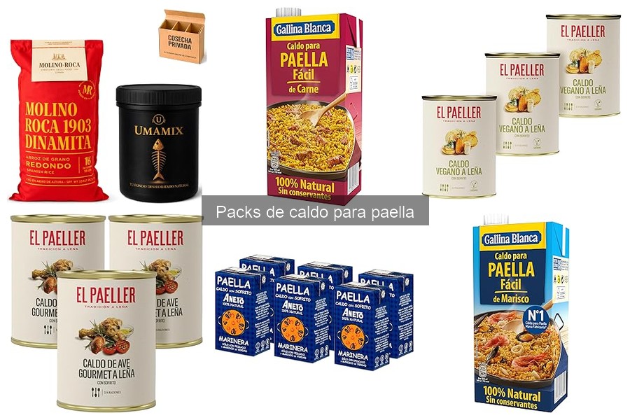 ** Errores comunes al usar packs de caldo para paella