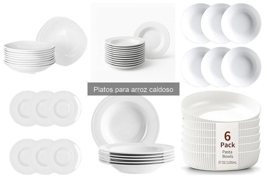 Errores comunes al usar platos para arroz caldoso