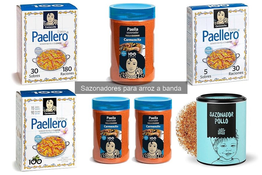 Errores comunes al usar sazonadores para arroz a banda