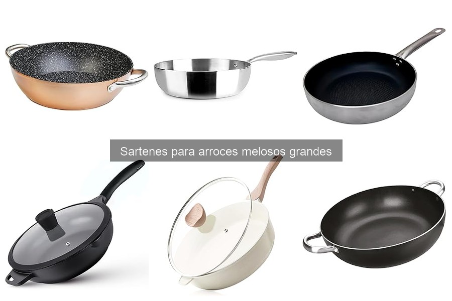 Evita errores al cocinar arroces melosos con sartenes adecuadas