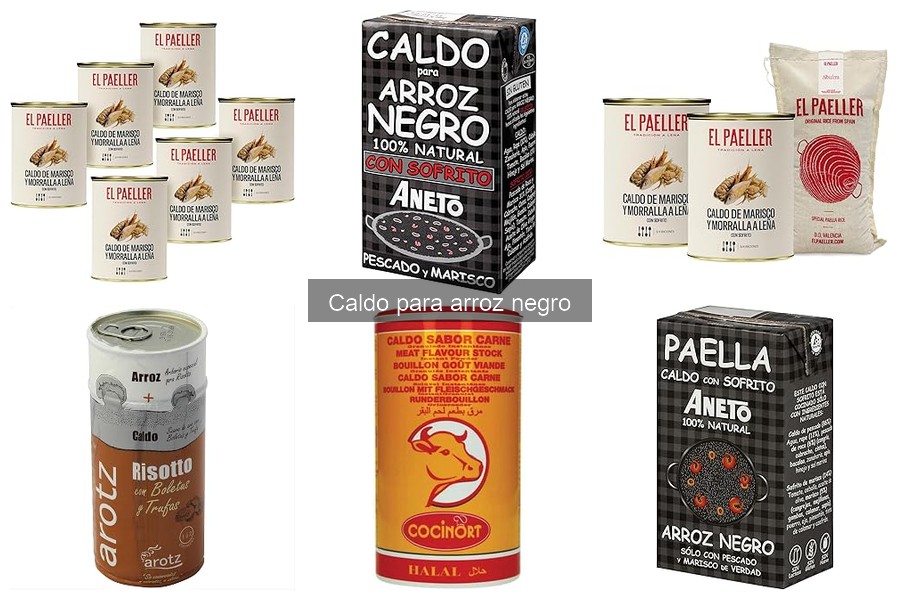 Guía de Compra de Caldo para Arroz Negro: Mejores Opciones
