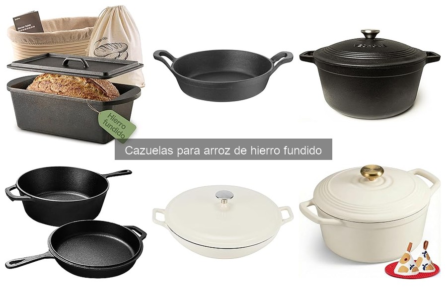 Guía de compra de cazuelas de hierro fundido