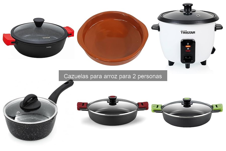 Guía de compra de cazuelas para arroz para 2 personas