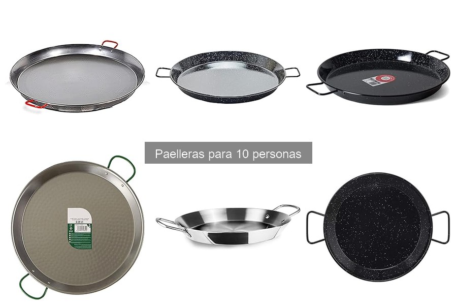 Guía de compra de paelleras para 10 personas