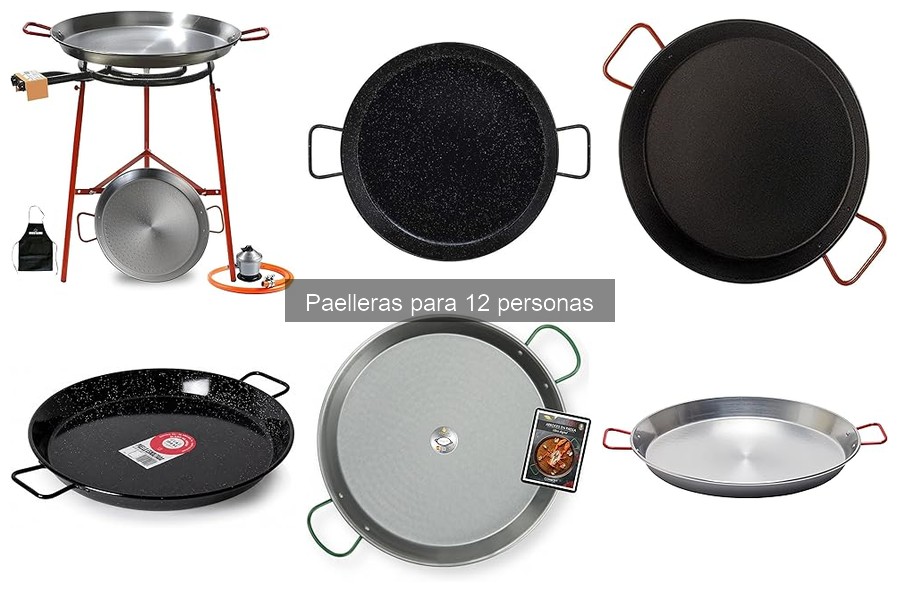 Guía de compra de paelleras para 12 personas