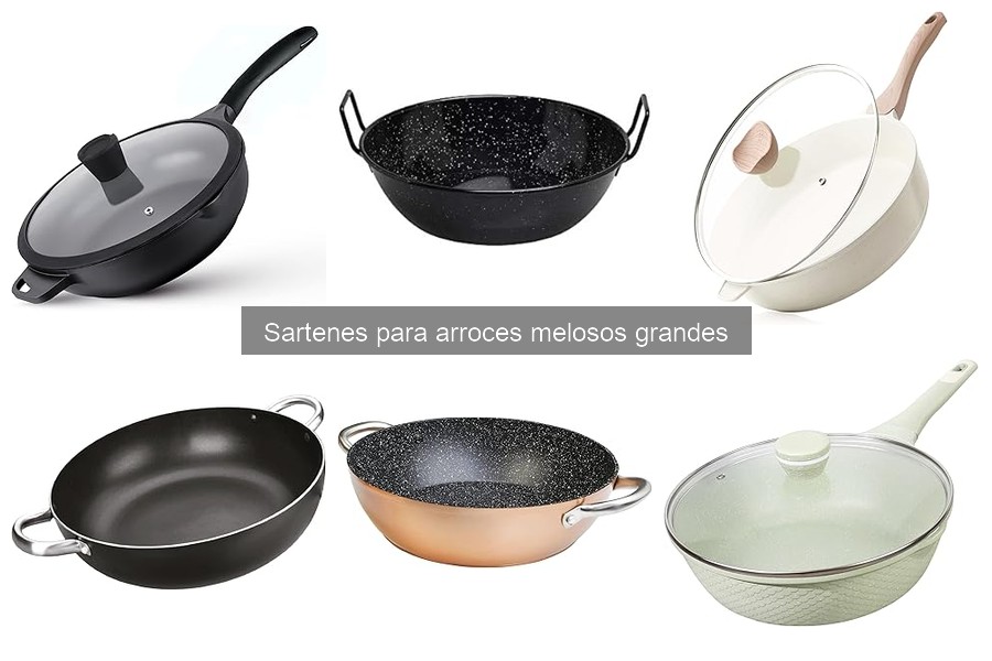Guía de compra de sartenes para arroces melosos