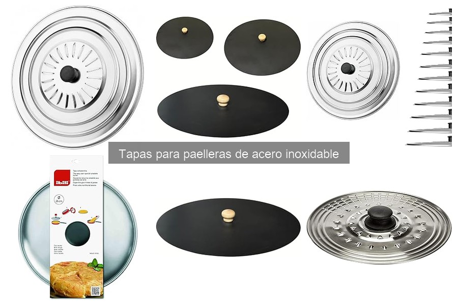 Guía de compra de tapas para paelleras de acero inoxidable
