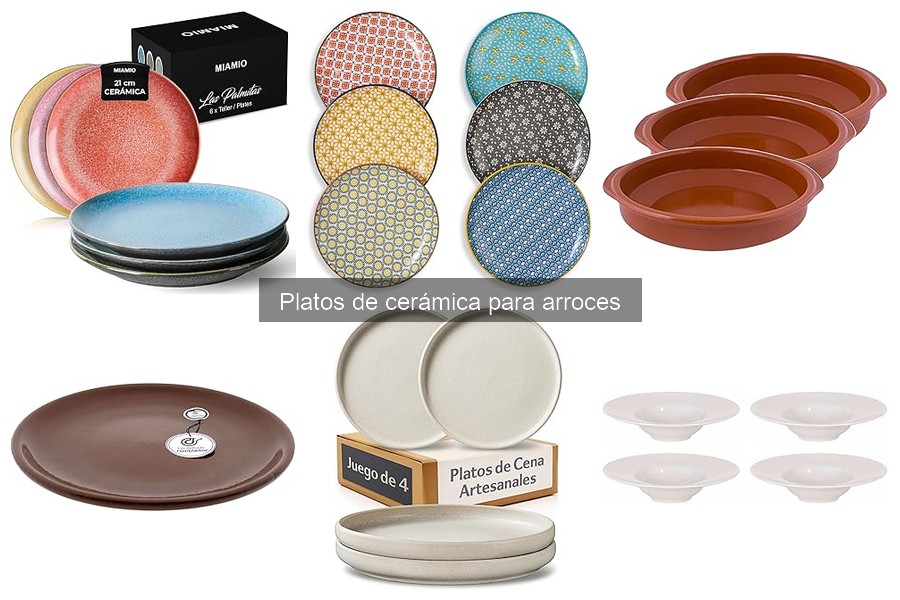 Guía de compra: Platos de cerámica para arroces