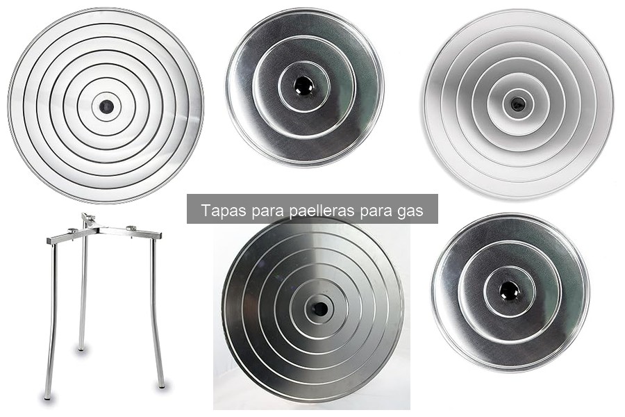 Guía de instalación de tapas para paelleras de gas