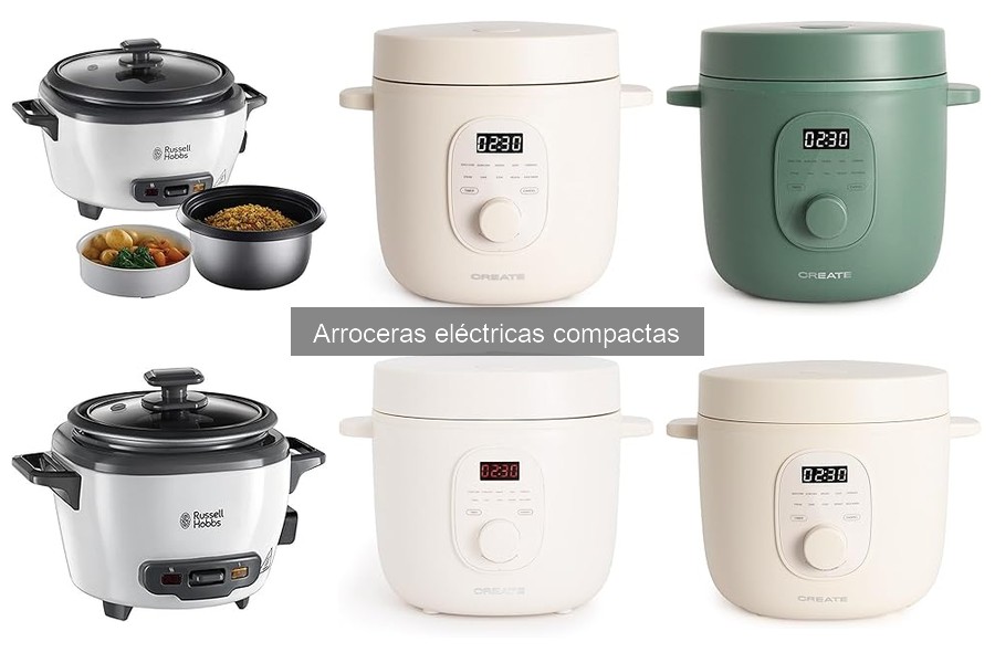 Guía sobre Arroceras Eléctricas Compactas: Características y Funciones