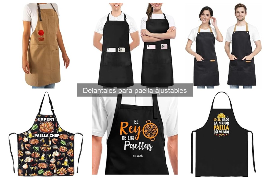 Historias de Usuarios sobre Delantales para Paella Ajustables