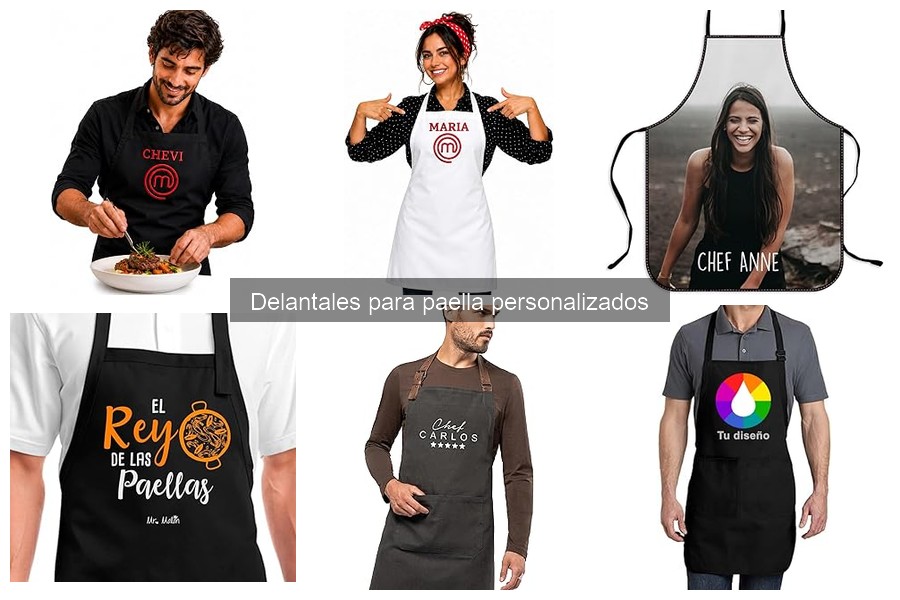 Ideas Creativas para Delantales de Paella Personalizados