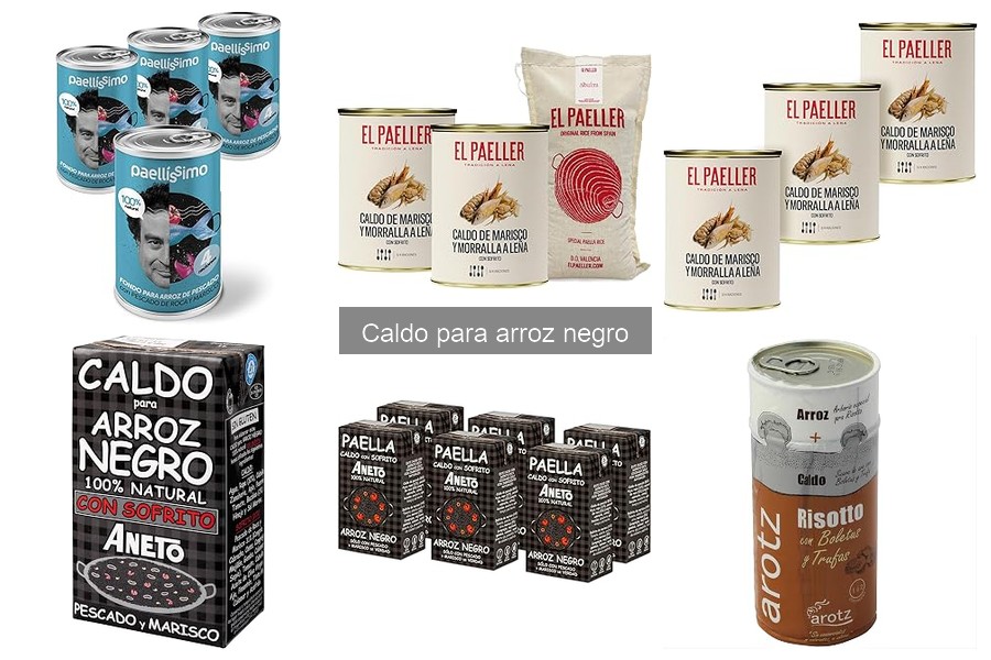 Impacto nutricional del caldo para arroz negro