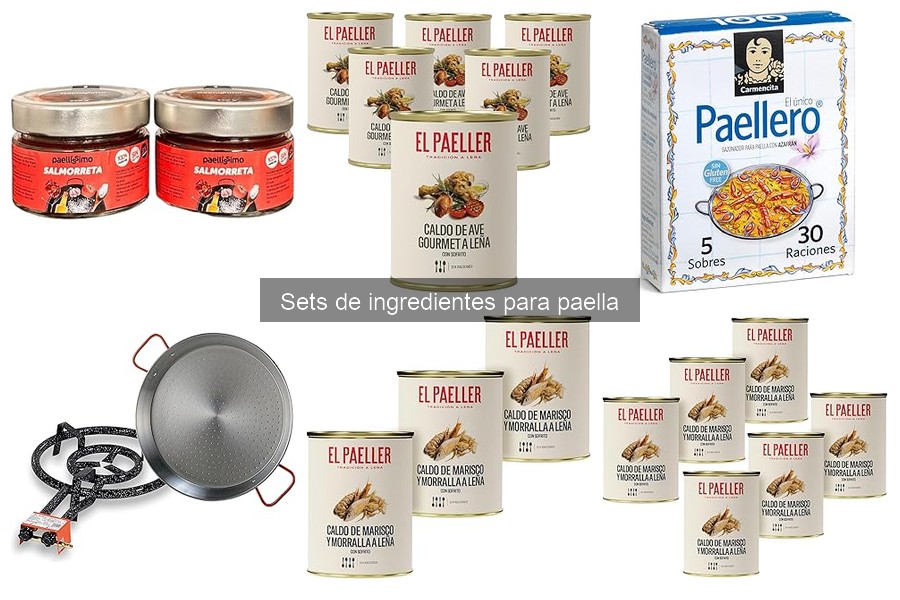 Ingredientes Esenciales en Sets de Paella: ¿Qué Contienen?