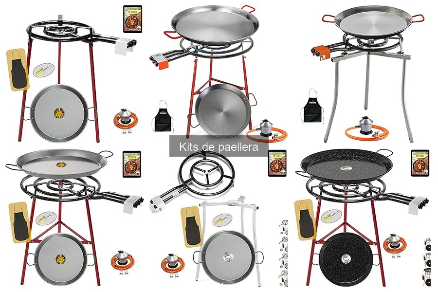 Kits de paellera recomendados para cocinas pequeñas