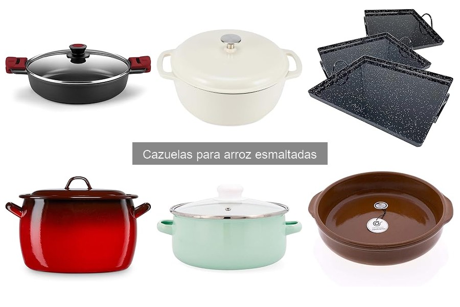 Las mejores recetas de arroz en cazuelas esmaltadas