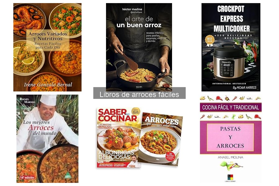 Libros de arroces fáciles en oferta: ¡descubre las mejores promociones!