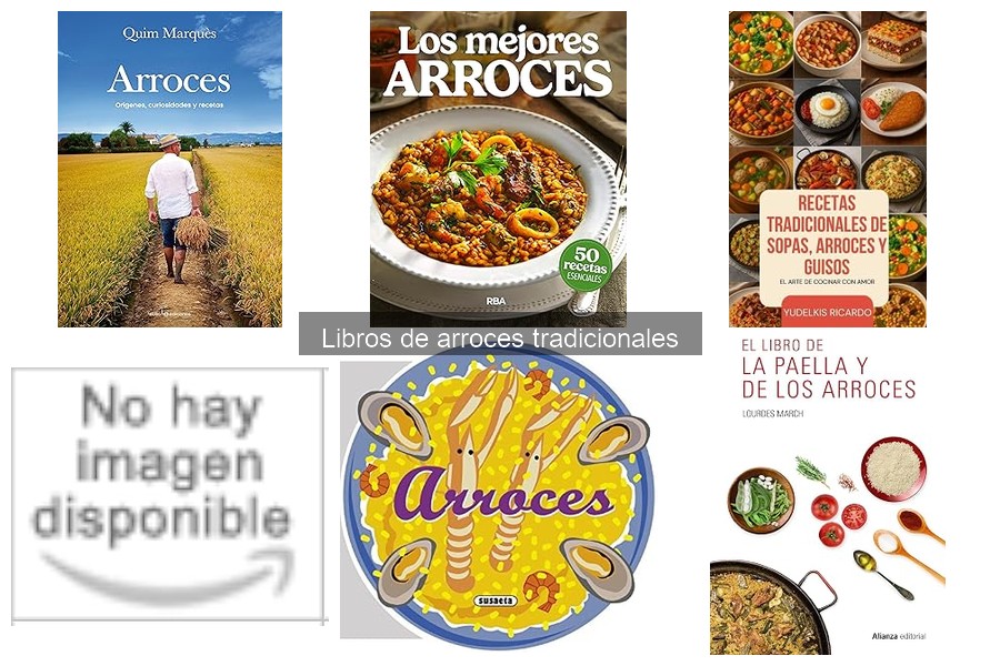 Libros de arroces tradicionales recomendados por chefs