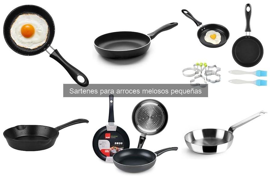 Mantenimiento de sartenes para arroces melosos pequeñas