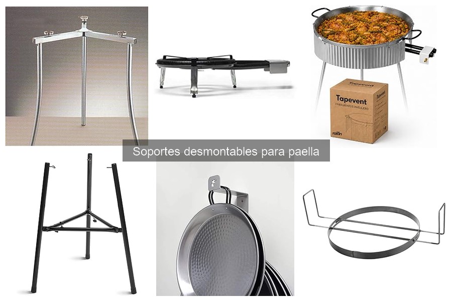 Mantenimiento de soportes desmontables para paella: consejos prácticos