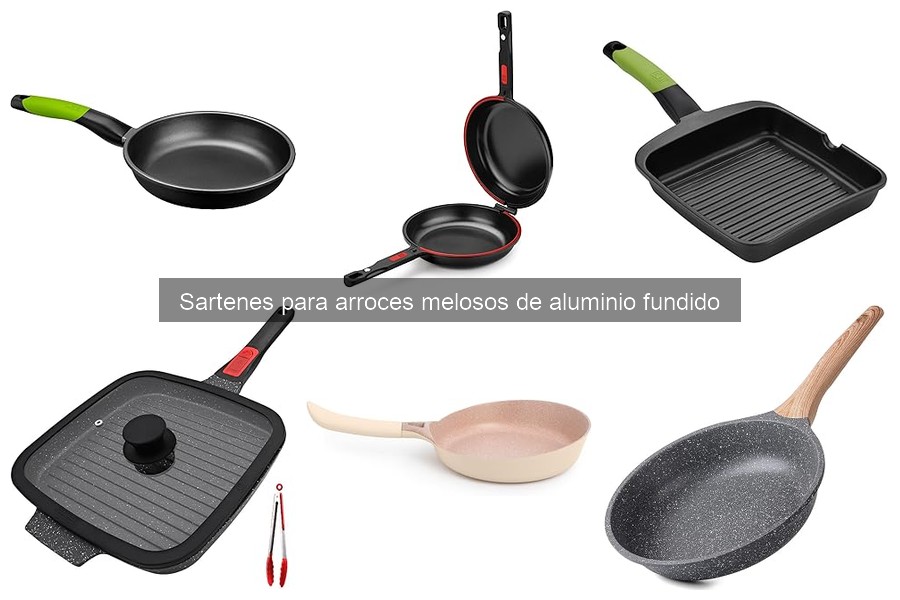 Mantenimiento y cuidado de sartenes de aluminio fundido