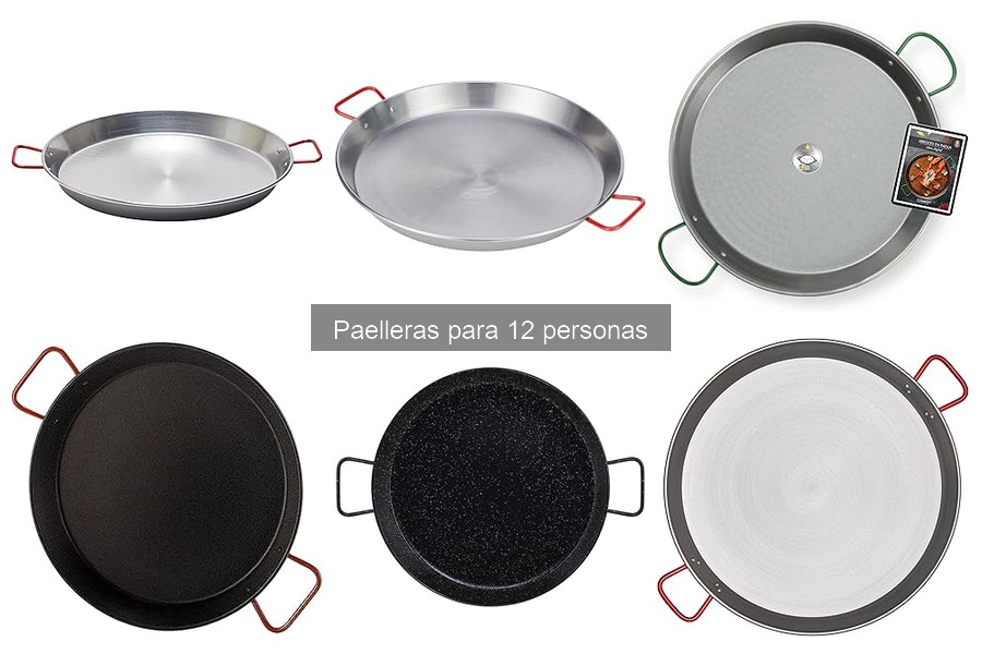 Mantenimiento y limpieza de paelleras para 12 personas