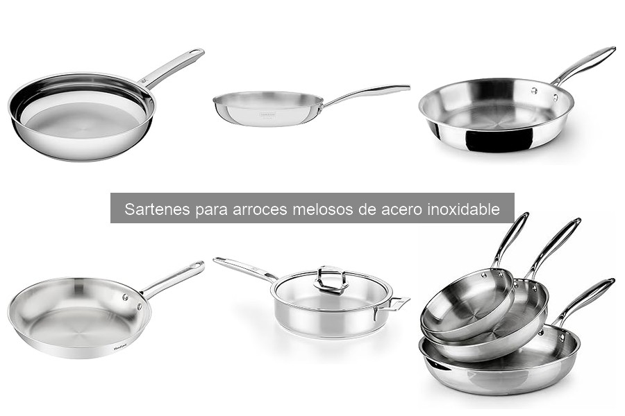 Mantenimiento y limpieza de sartenes para arroces melosos